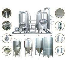 50l 100l 200l beer brewing equipment microbrewery by mirror polishing process